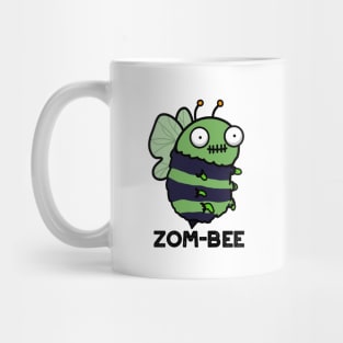 Zom-bee Cute Halloween Zombie Bee Pun Mug